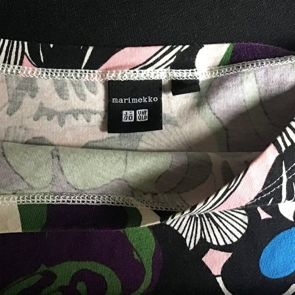 Marimekko Pink and Purple Floral Blouse - Picture 3 of 3